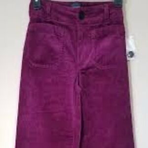 Anthropologie Colette Magenta/Violet Corduroy Cropped Pants excellent condition